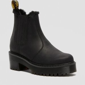 Dr. Martens Rometty Faux Fur Leather Chelsea Boot